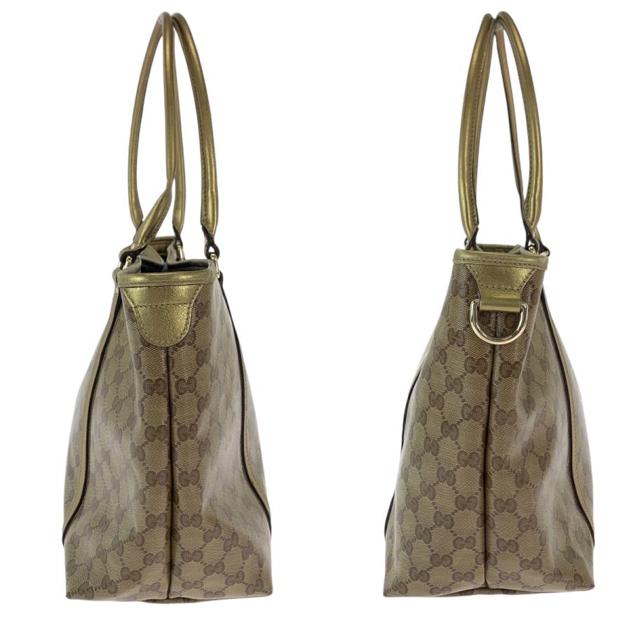 GUCCI グッチ GGクリスタル ブラウン ゴールド ゴールド金具 GGスプリームキャンバス 197953 トートバッグ ショルダーバッグ 600932 | GUCCI | 07