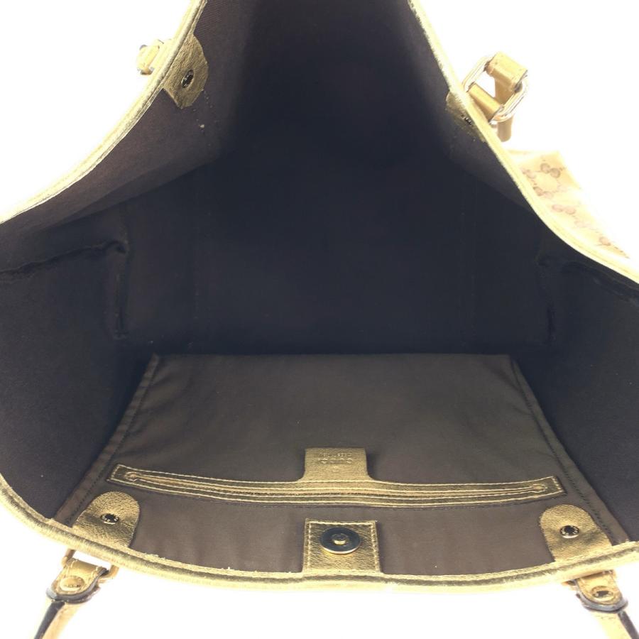 GUCCI グッチ GGクリスタル ブラウン ゴールド ゴールド金具 GGスプリームキャンバス 197953 トートバッグ ショルダーバッグ 600932 | GUCCI | 08