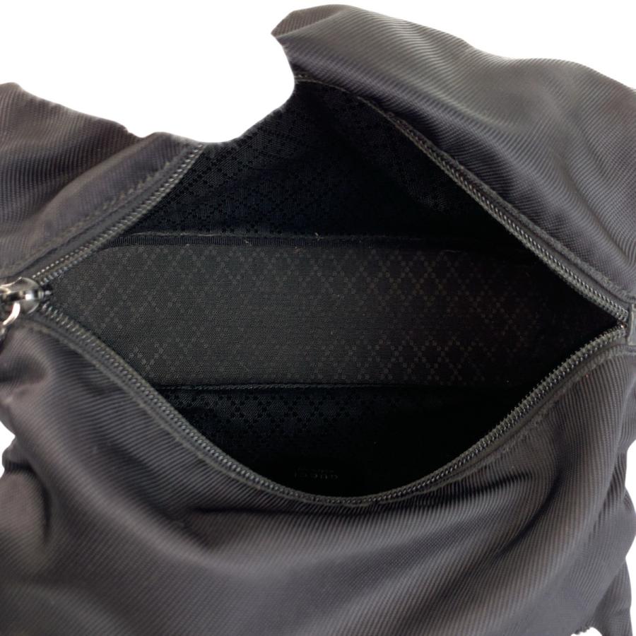 美品 GUCCI グッチ バンブー ブラック 黒 ナイロン/レザー/バンブー 000 2014 0580 トートバッグ ハンドバッグ  レディース 600963 | GUCCI | 08
