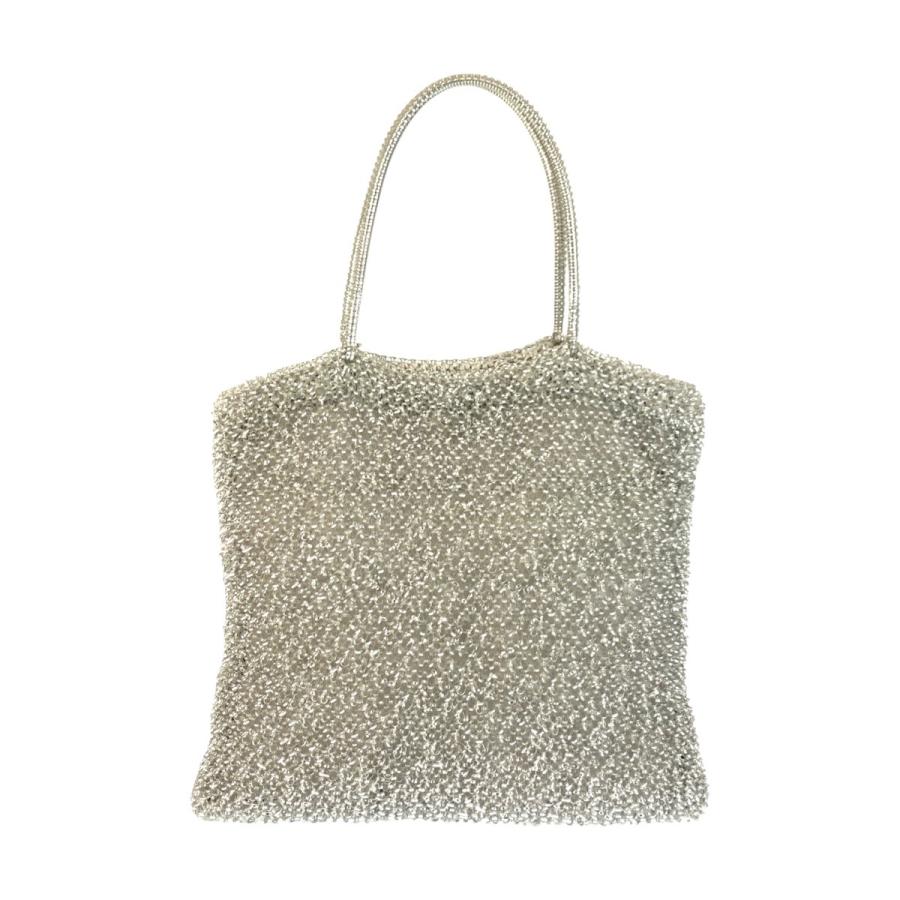 美品 ANTEPRIMA アンテプリマ ワイヤーバッグ シルバー グレー シルバー金具 PVC トートバッグ ハンドバッグ レディース 600987 | ANTEPRIMA | 01