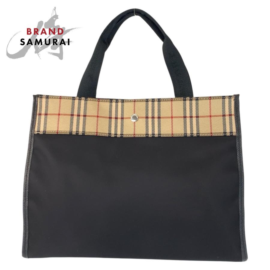 BURBERRY（バーバリー） 美品 チェック柄 ブラック ベージュ