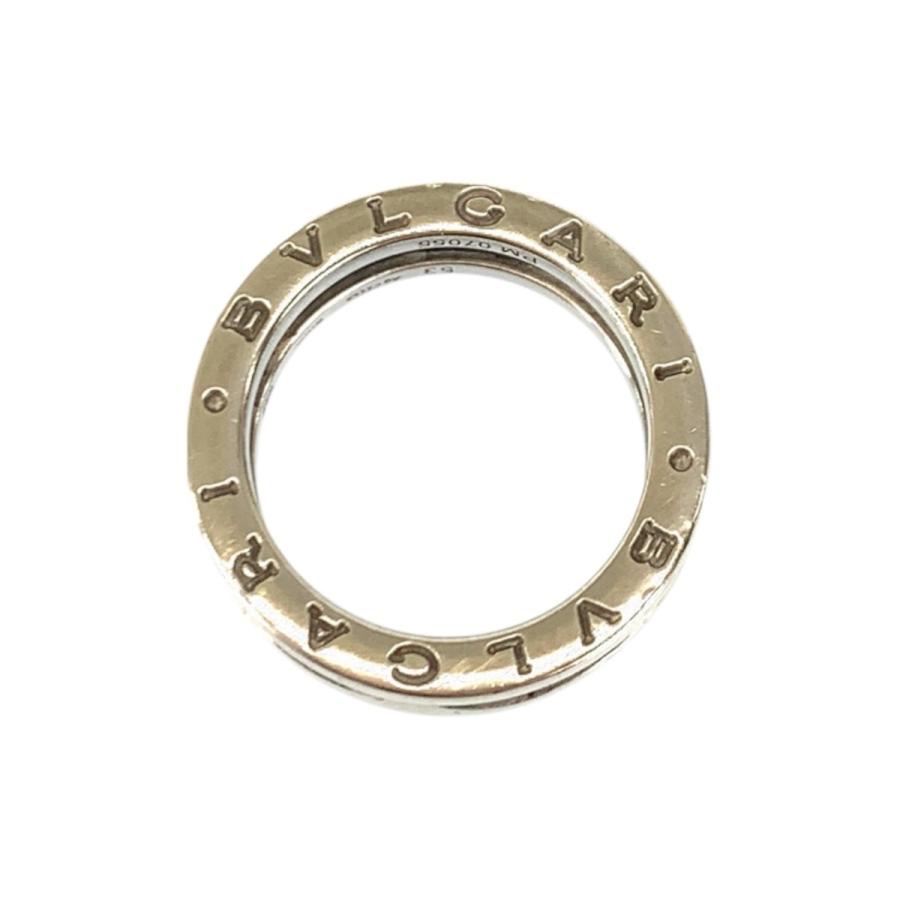 美品 BVLGARI ブルガリ ビーゼロワン セーブザチルドレン サイズ53 シルバー ブラック シルバー925/セラミック リング・指輪 13号 601032 | BVLGARI | 01