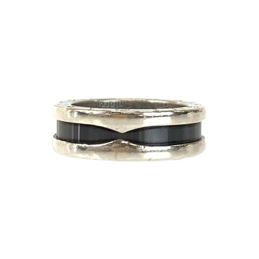 美品 BVLGARI ブルガリ ビーゼロワン セーブザチルドレン サイズ53 シルバー ブラック シルバー925/セラミック リング・指輪 13号 601032 | BVLGARI | 04