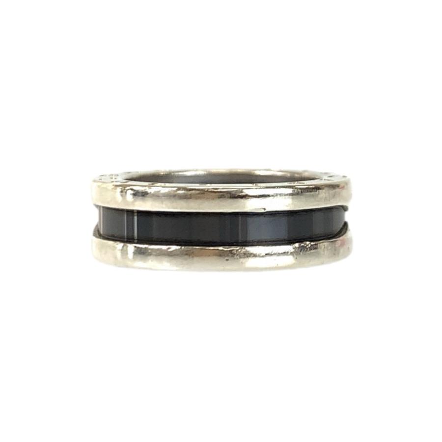 美品 BVLGARI ブルガリ ビーゼロワン セーブザチルドレン サイズ53 シルバー ブラック シルバー925/セラミック リング・指輪 13号 601032 | BVLGARI | 05