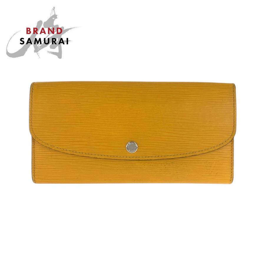 LOUIS VUITTON ルイヴィトン エピ ポルトフォイユ エミリー イエロー シルバー金具 エピレザー M60716 長財布 ロングウォレット レディース 601040 【中古】 LOUIS VUITTON（ルイ・ヴィトン） エピ ポルトフォイユ エミリー