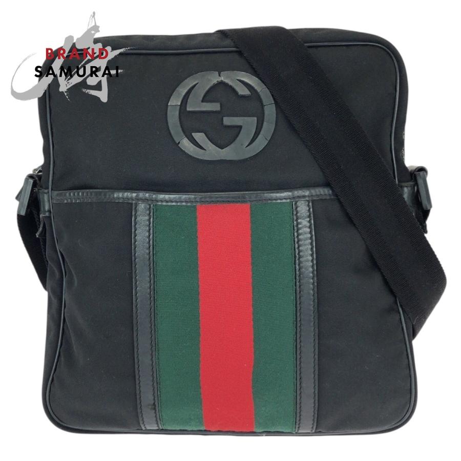 GUCCI（グッチ） シェリーライン インターロッキング ブラック 黒