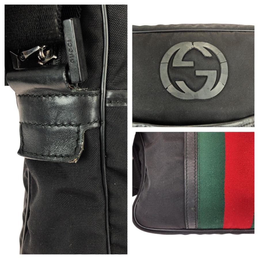 GUCCI（グッチ） シェリーライン インターロッキング ブラック 黒