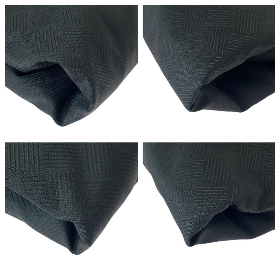 美品 BOTTEGAVENETA ボッテガヴェネタ ブラック 黒 シルバー金具 ナイロン P02003797D トートバッグ ビジネスバッグ メンズ 601137_2