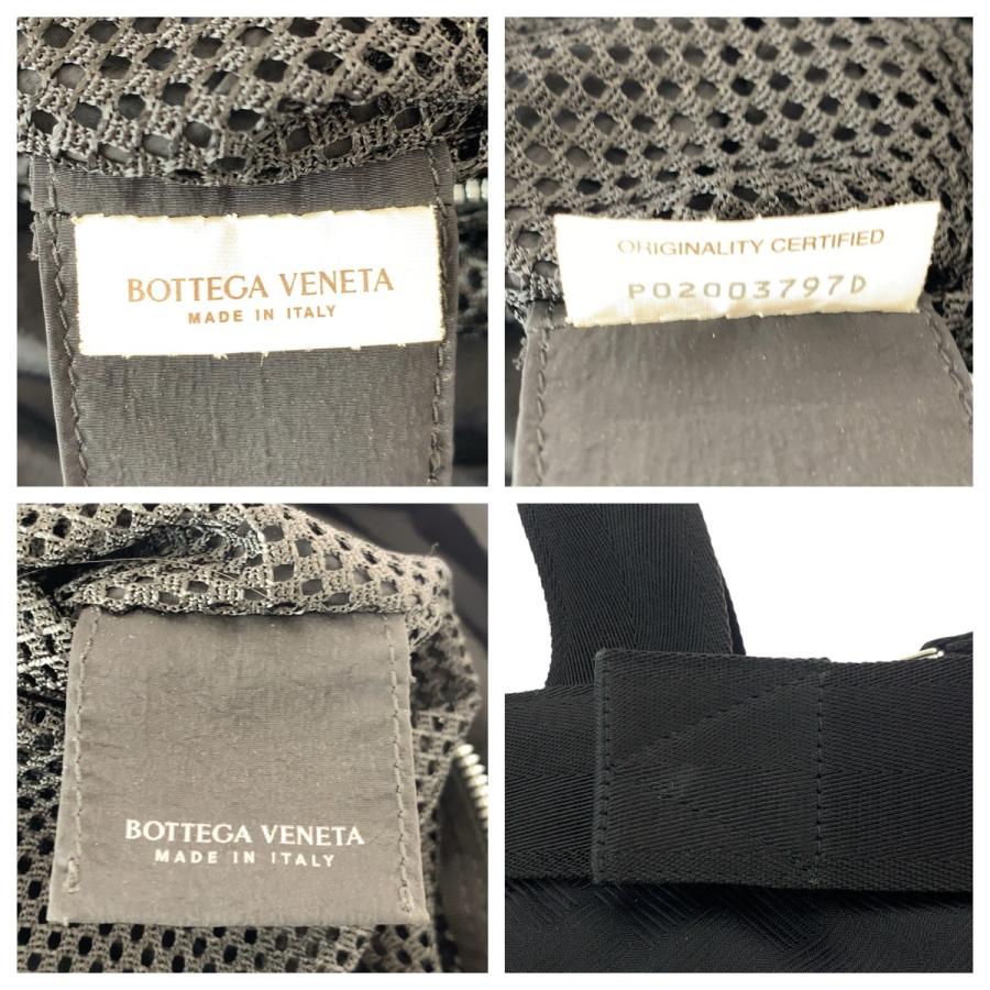 美品 BOTTEGAVENETA ボッテガヴェネタ ブラック 黒 シルバー金具 ナイロン P02003797D トートバッグ ビジネスバッグ メンズ 601137_3