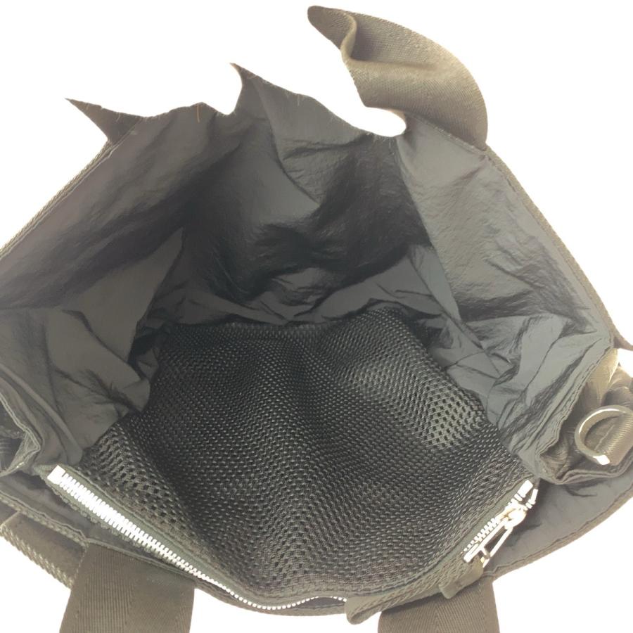 美品 BOTTEGAVENETA ボッテガヴェネタ ブラック 黒 シルバー金具 ナイロン P02003797D トートバッグ ビジネスバッグ メンズ 601137_6