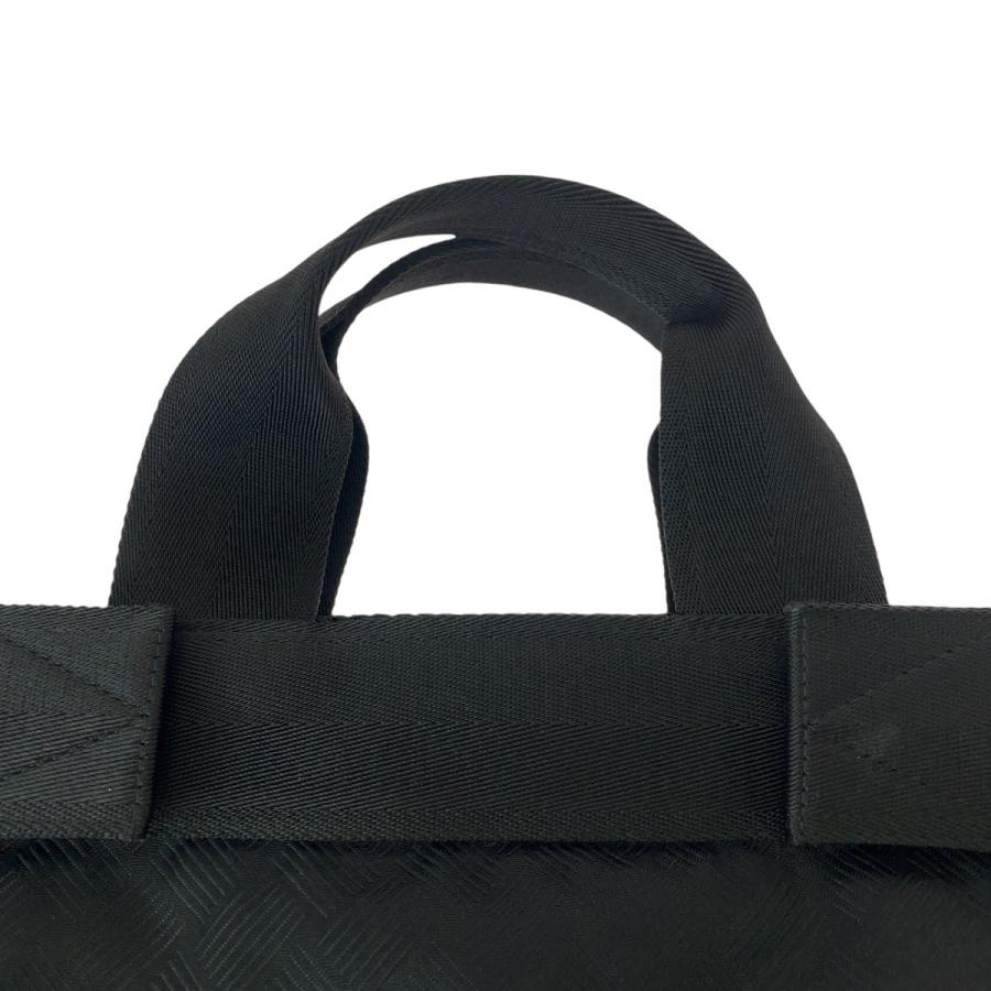 美品 BOTTEGAVENETA ボッテガヴェネタ ブラック 黒 シルバー金具 ナイロン P02003797D トートバッグ ビジネスバッグ メンズ 601137_8