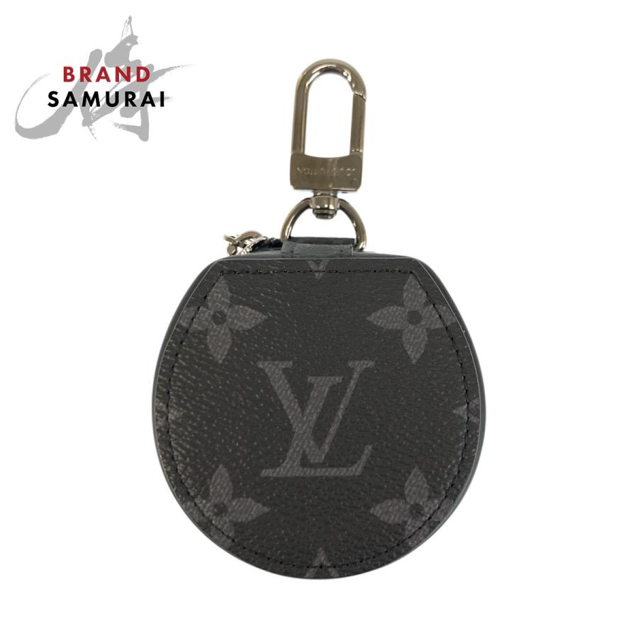 美品 LOUIS VUITTON ルイヴィトン モノグラムエクリプス エテュイ ブラック 黒 グレー PVC G10496 イヤホンケース メンズ 601156 | LOUIS VUITTON