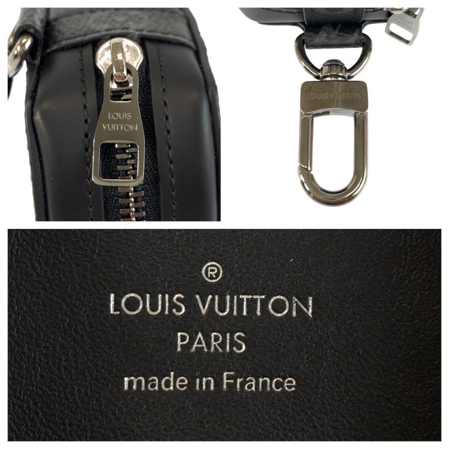 美品 LOUIS VUITTON ルイヴィトン モノグラムエクリプス エテュイ ブラック 黒 グレー PVC G10496 イヤホンケース メンズ 601156 | LOUIS VUITTON | 04