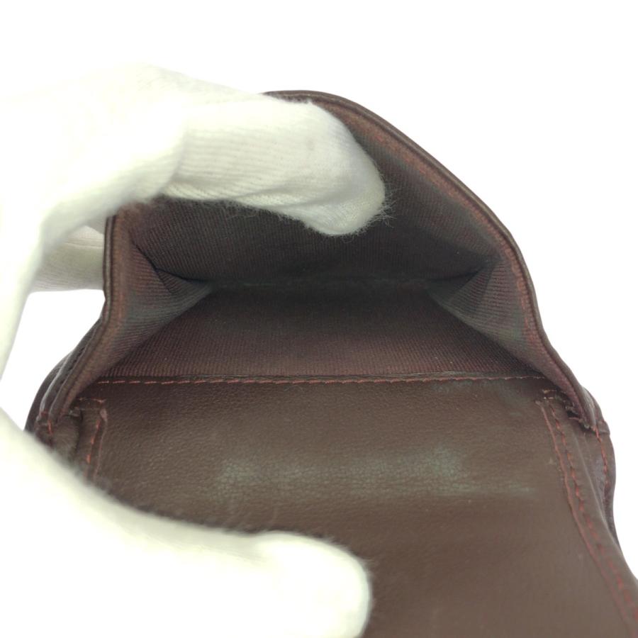 美品 CHANEL シャネル マトラッセ ココマーク ブラック 黒 ゴールド金具 ラムスキン 折財布 コンパクトウォレット レディース 601203 | CHANEL | 08