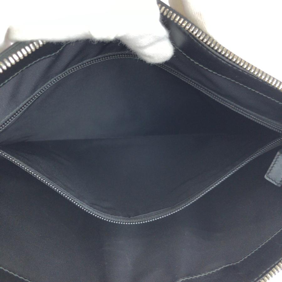 美品 GUCCI グッチ シェリーライン ベージュ ブラック GGスプリームキャンバス/レザー クラッチバッグ セカンドバッグ メンズ 601242_8