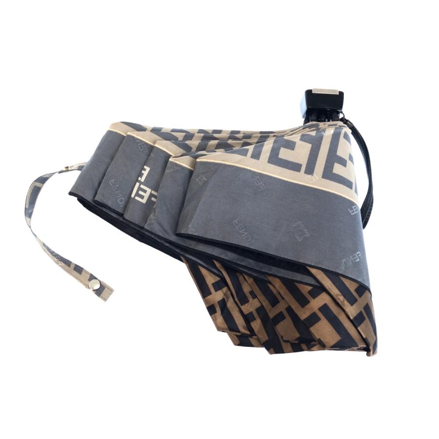 FENDI（フェンディ） 美品 ズッカ ブラウン ダークブラウン/化学繊維
