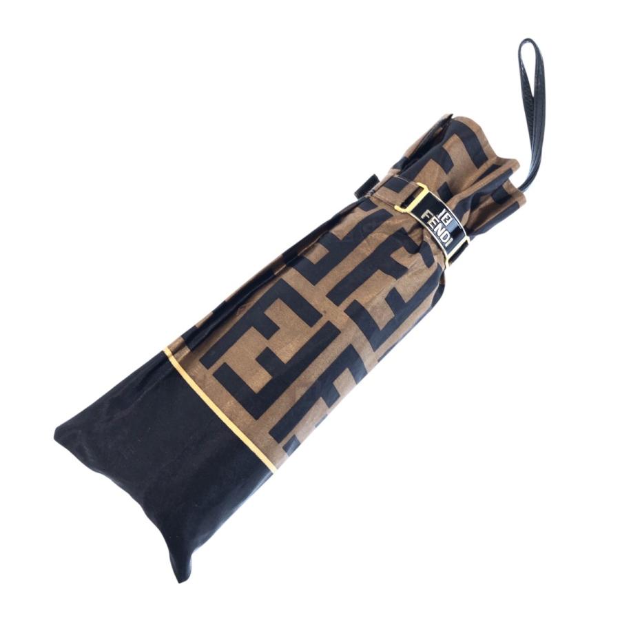 FENDI（フェンディ） 美品 ズッカ ブラウン ダークブラウン/化学繊維
