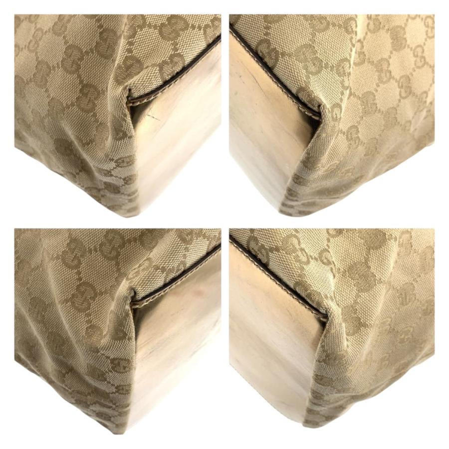 美品 GUCCI グッチ シェリーライン ベージュ ゴールド GGキャンバス 131231 トートバッグ ショルダーバッグ 男女兼用 メンズ 601273 | GUCCI | 03