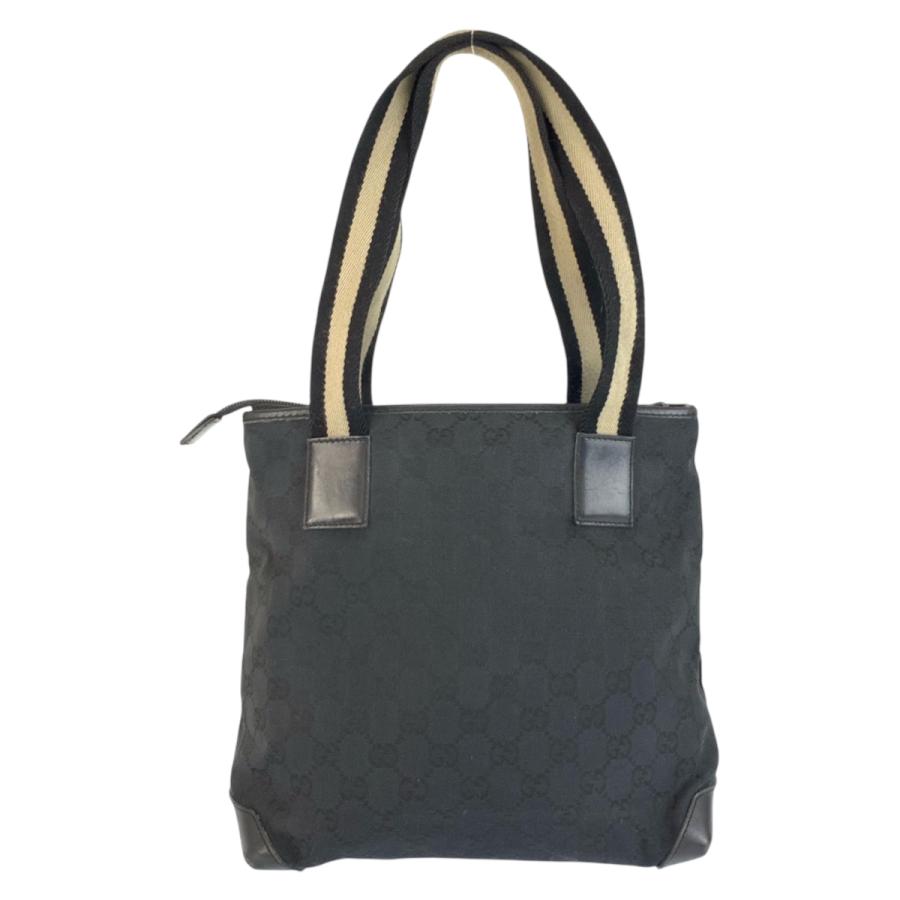 GUCCI グッチ シェリーライン ブラック 黒 GGキャンバス/レザー 019 0402 トートバッグ ハンドバッグ レディース 601290 | GUCCI | 01