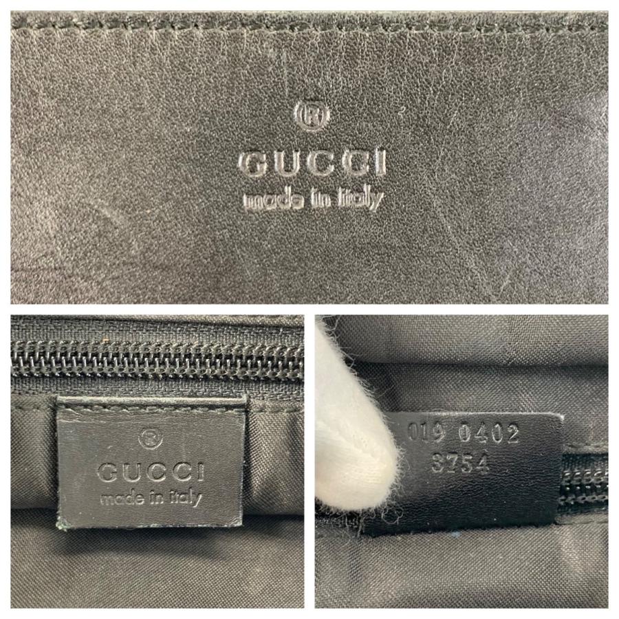 GUCCI グッチ シェリーライン ブラック 黒 GGキャンバス/レザー 019 0402 トートバッグ ハンドバッグ レディース 601290 | GUCCI | 02