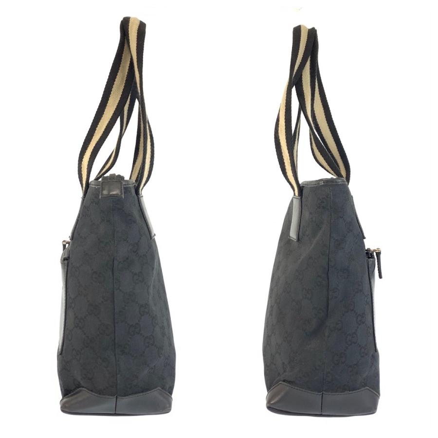 GUCCI グッチ シェリーライン ブラック 黒 GGキャンバス/レザー 019 0402 トートバッグ ハンドバッグ レディース 601290 | GUCCI | 06