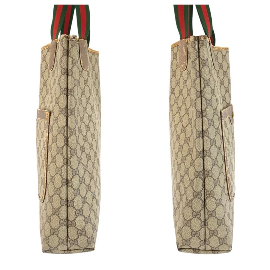 GUCCI グッチ ヴィンテージ シェリーライン ベージュ GGスプリームキャンバス 39 02 003 トートバッグ ショルダーバッグ レディース 601309 | GUCCI | 06
