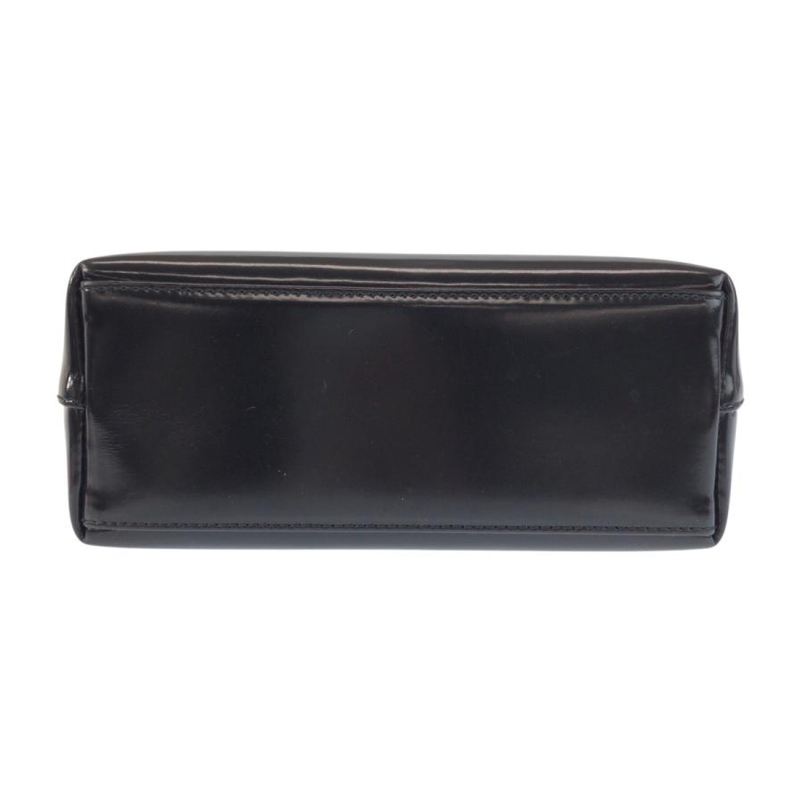 GUCCI グッチ ヴィンテージ ブラック 黒 ゴールド金具 エナメル 000 2058 0558 0 ハンドバッグ レディース 601320