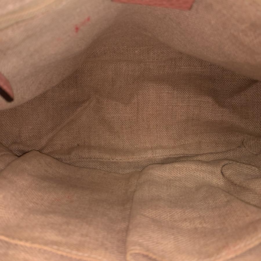 美品 GUCCI グッチ 2way ベージュ ピンク ゴールド金具 GGキャンバス/レザー 449241 トートバッグ ショルダーバッグ レディース 601383_8