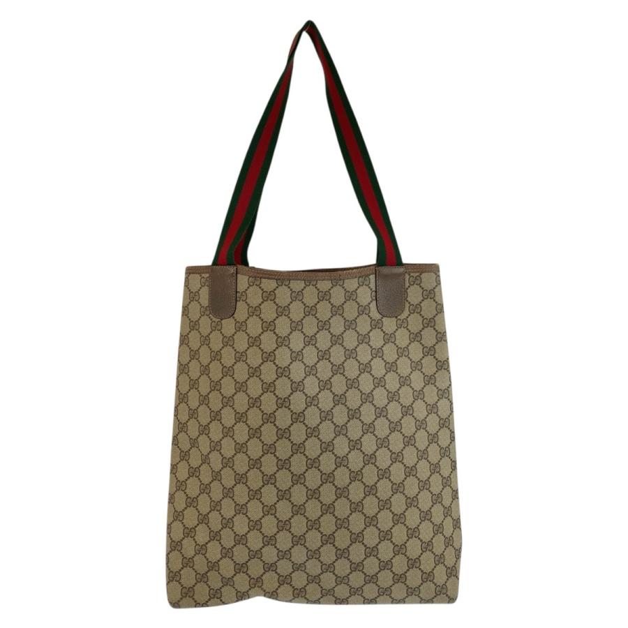 美品 GUCCI グッチ ヴィンテージ シェリーライン GGスプリームキャンバス 39 02 003 トートバッグ ショルダーバッグ レディース 601393 | GUCCI | 01