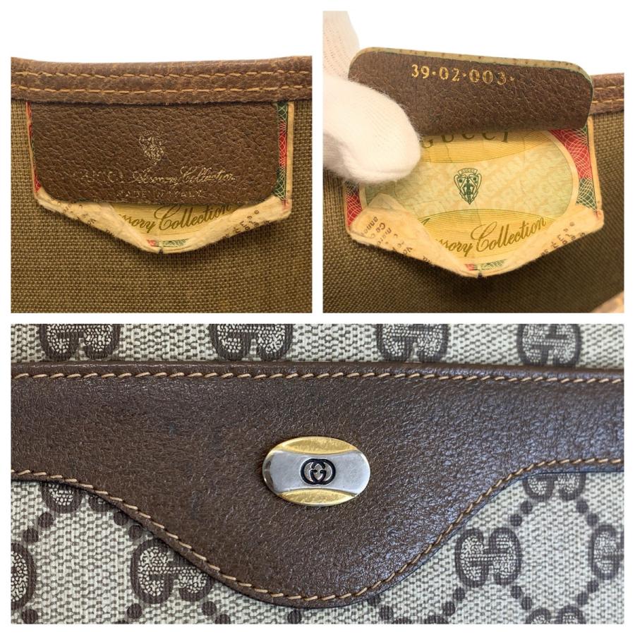 美品 GUCCI グッチ ヴィンテージ シェリーライン GGスプリームキャンバス 39 02 003 トートバッグ ショルダーバッグ レディース 601393 | GUCCI | 02