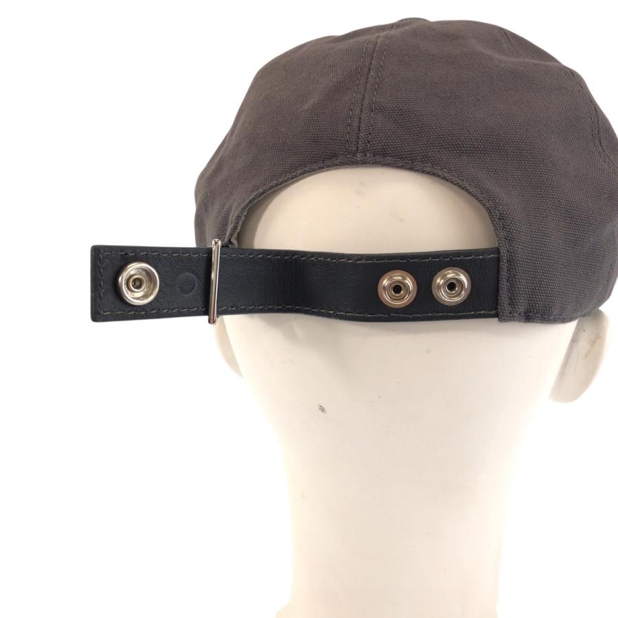 美品 Christian Dior クリスチャンディオール グレー シルバー金具 コットン キャップ 帽子 レディース 601402 |  | 07
