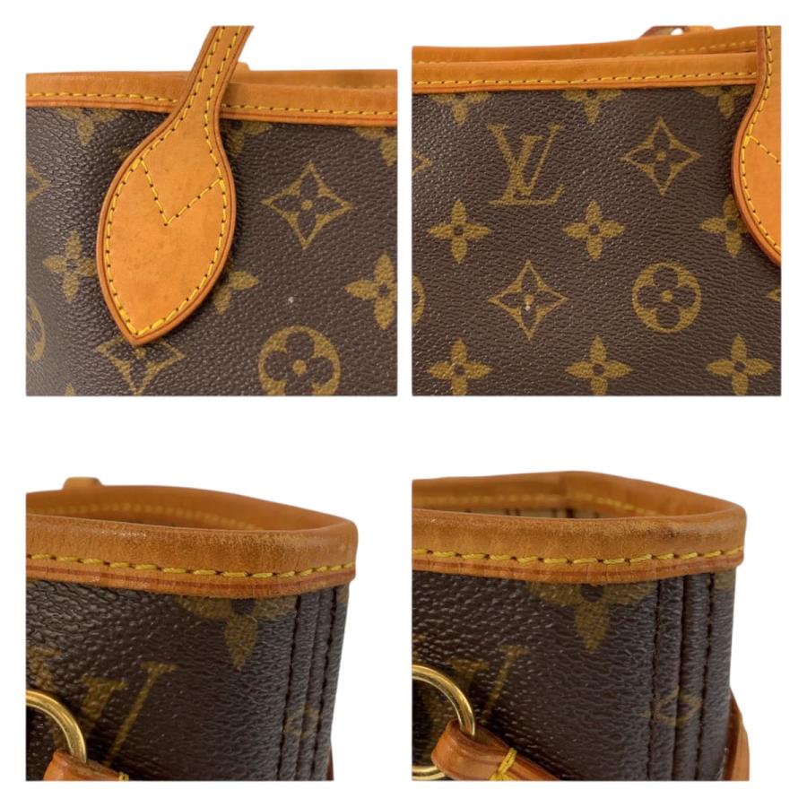 LOUIS VUITTON ルイヴィトン モノグラム キーポル55 ブラウン ゴールド金具 M41424 ボストンバッグ ハンドバッグ レディース 601465_4