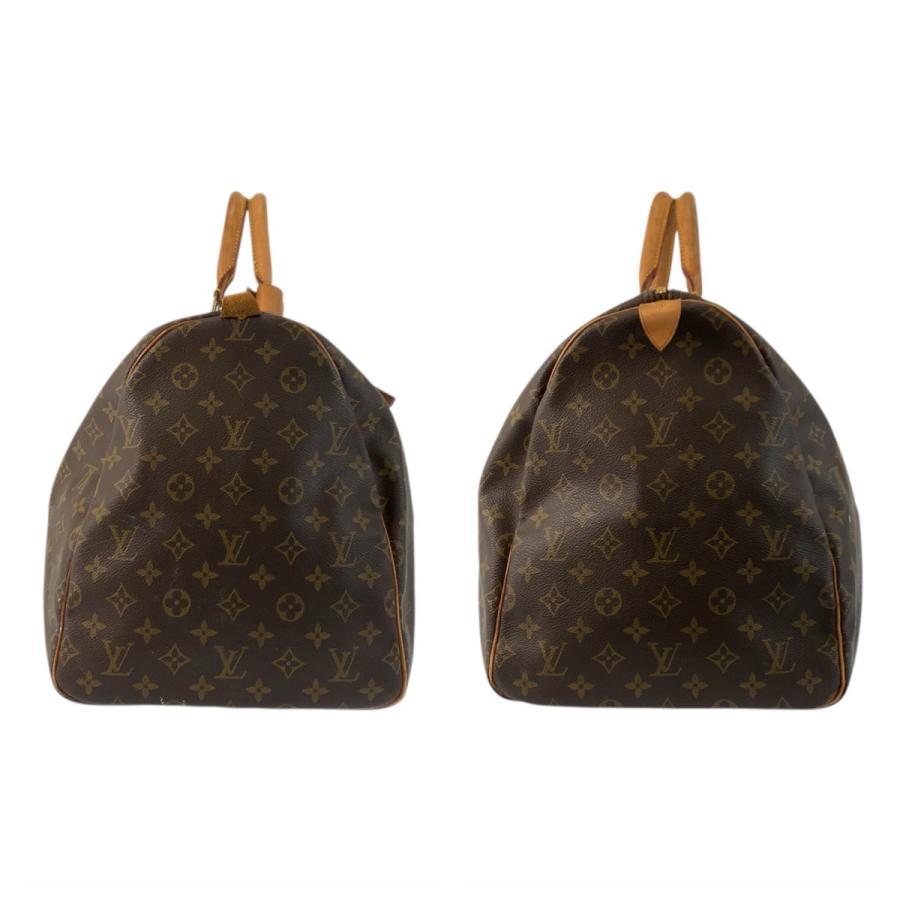 LOUIS VUITTON ルイヴィトン モノグラム キーポル55 ブラウン ゴールド金具 M41424 ボストンバッグ ハンドバッグ レディース 601465_6