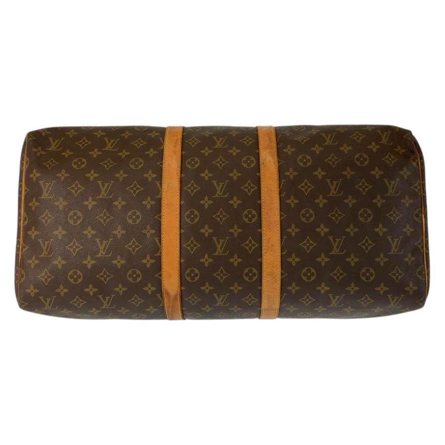 LOUIS VUITTON ルイヴィトン モノグラム キーポル55 ブラウン ゴールド金具 M41424 ボストンバッグ ハンドバッグ レディース 601465_9