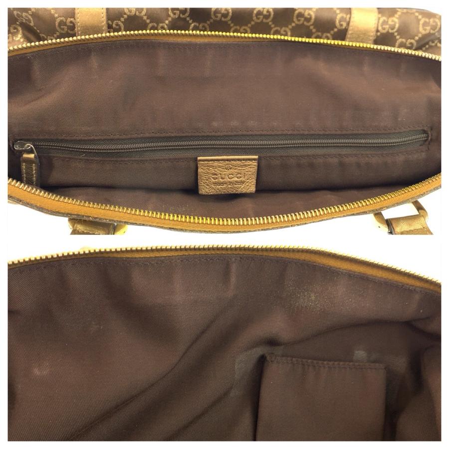 GUCCI（グッチ） アビー ゴールド ブラウン ゴールド金具 GGキャンバス