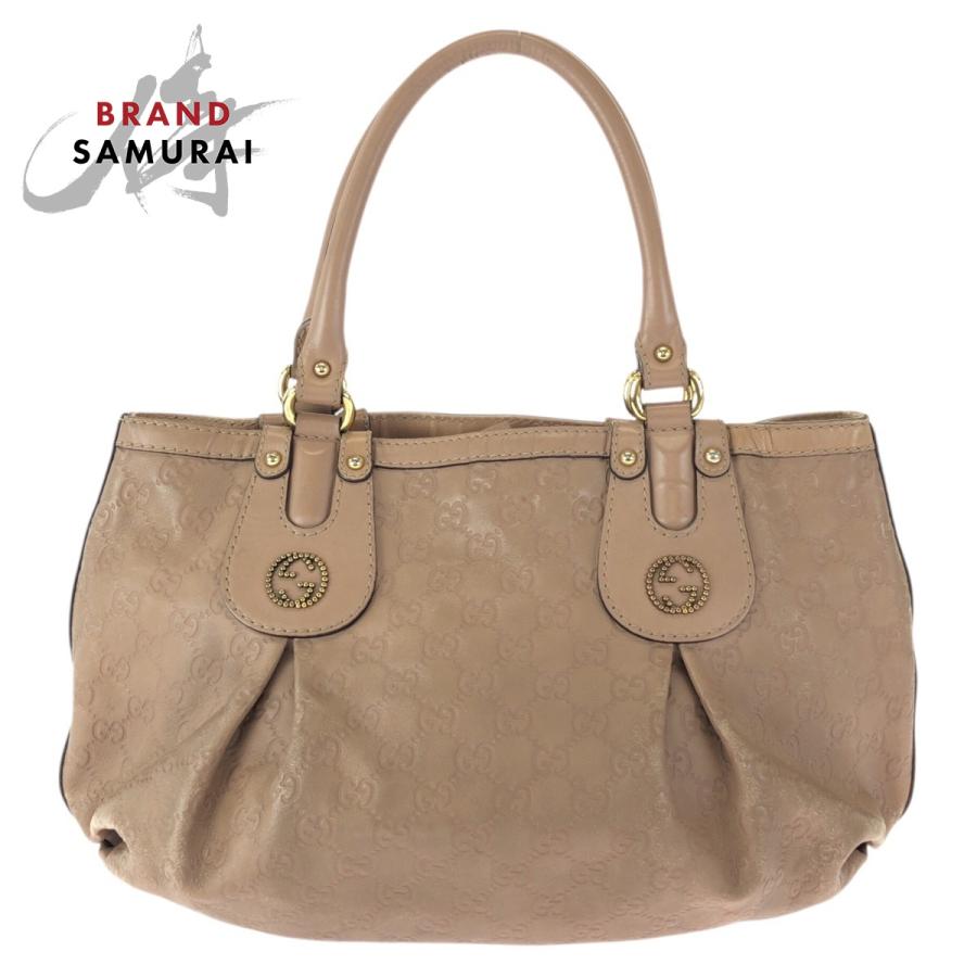 GUCCI（グッチ） スカーレット グッチシマ GG柄 サーモンピンク