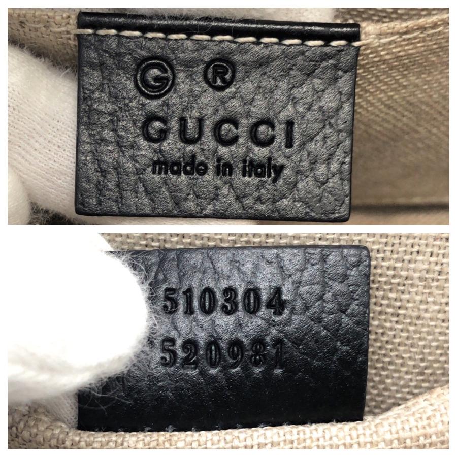 GUCCI グッチ インターロッキングG ブラック 黒 ゴールド金具 レザー 510304 チェーンショルダーバッグ レディース 601549 | GUCCI | 03