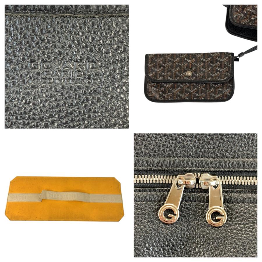 美品 GOYARD ゴヤール アーディPM ブラック 黒 ブラウン PVC/レザー トートバッグ ショルダーバッグ レディース 601585 | GOYARD | 02