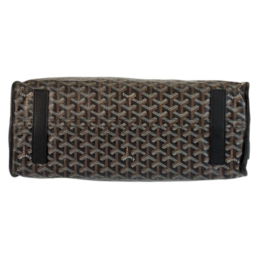 美品 GOYARD ゴヤール アーディPM ブラック 黒 ブラウン PVC/レザー トートバッグ ショルダーバッグ レディース 601585 | GOYARD | 09