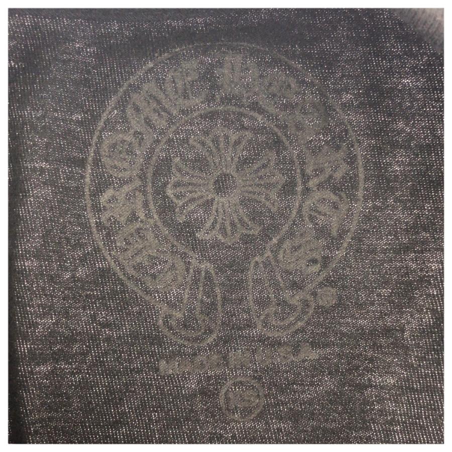 美品 CHROME HEARTS クロムハーツ ネックロゴ サイズXS ブラック イエロー コットン 半袖Ｔシャツ 男女兼用 レディース 601588 |  | 04