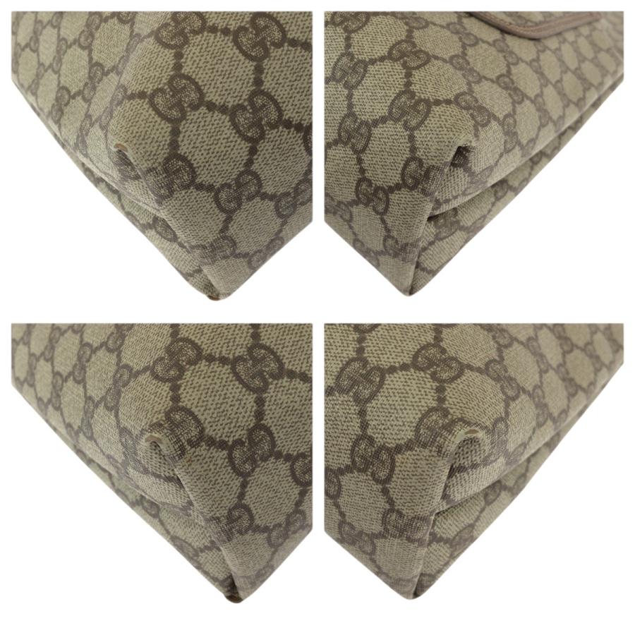 美品 GUCCI グッチ ヴィンテージ オールドグッチ シェリーライン ベージュ ゴールド金具 GGスプリームキャンバス トートバッグ 601663 | GUCCI | 02