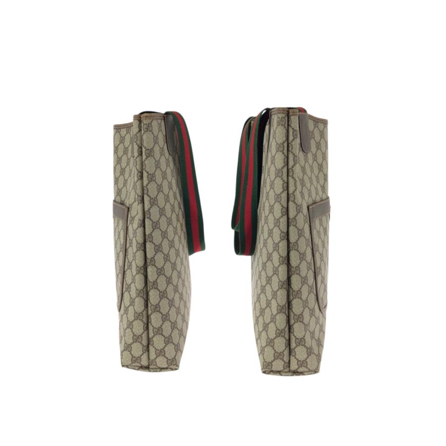 美品 GUCCI グッチ ヴィンテージ オールドグッチ シェリーライン ベージュ ゴールド金具 GGスプリームキャンバス トートバッグ 601663 | GUCCI | 07