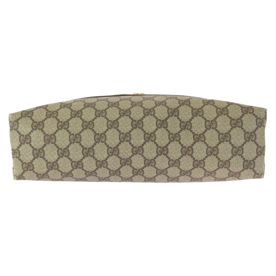 美品 GUCCI グッチ ヴィンテージ オールドグッチ シェリーライン ベージュ ゴールド金具 GGスプリームキャンバス トートバッグ 601663 | GUCCI | 09