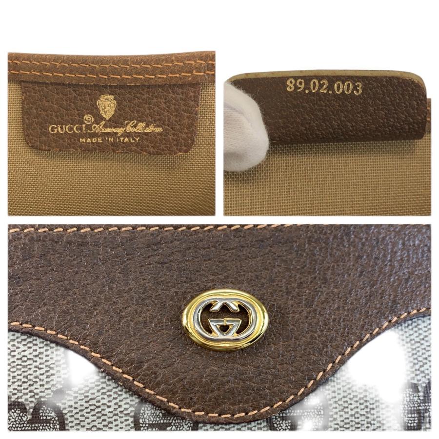 美品 GUCCI グッチ ヴィンテージ シェリーライン GGスプリームキャンバス 89 02 003 トートバッグ ショルダーバッグ レディース 601677 | GUCCI | 02