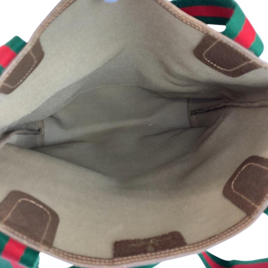 美品 GUCCI グッチ ヴィンテージ シェリーライン GGスプリームキャンバス 89 02 003 トートバッグ ショルダーバッグ レディース 601677 | GUCCI | 07
