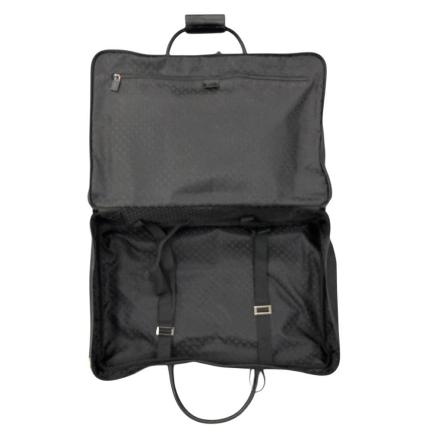 美品 GUCCI グッチ ブラック 黒 シルバー金具 キャンバス/レザー 012 0398 12 ボストンバッグ 男女兼用 ショルダーバッグ 2WAY 601735_7