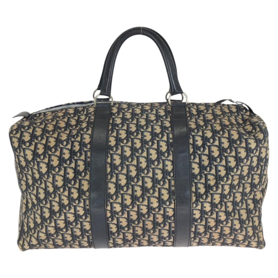 Dior ディオール ヴィンテージ トロッター ネイビーシルバー金具