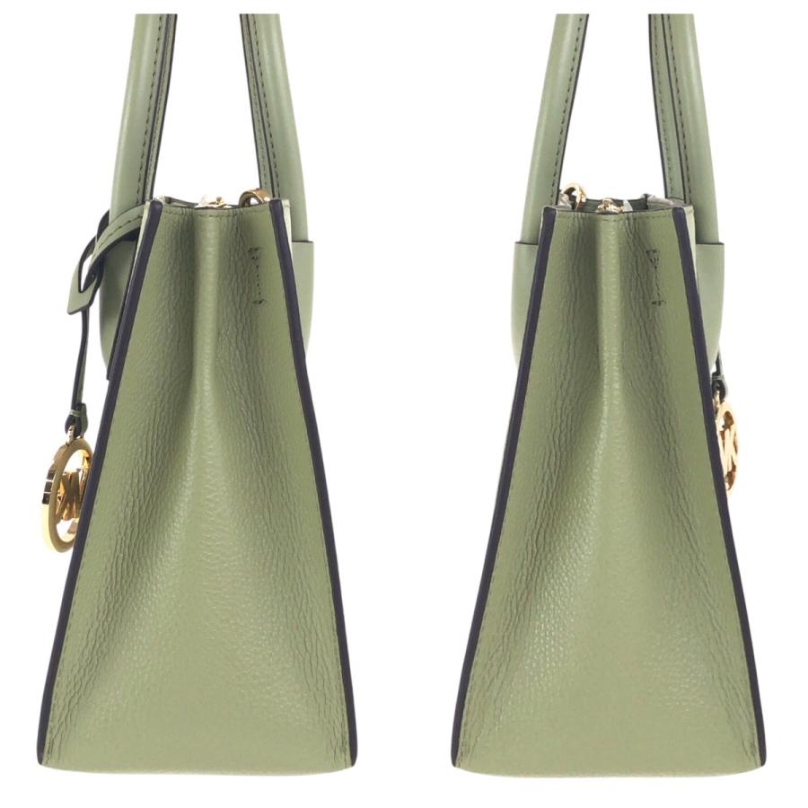 新品未使用 Michael Kors マイケルコース グリーン ゴールド金具 レザー トートバッグ ショルダーバッグ 2WAY レディース 601849 新品_5