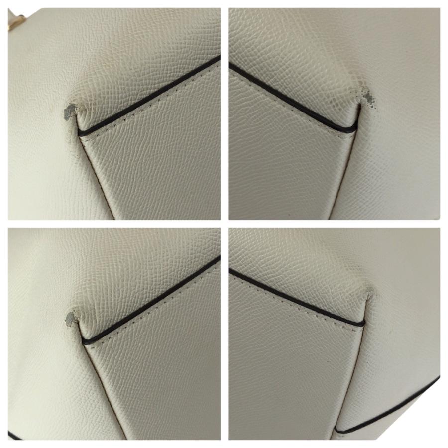 美品 COACH コーチ ギャラリー オフホワイト ゴールド金具 レザー F79608 トートバッグ ショルダーバッグ レディース 601886 | COACH | 02