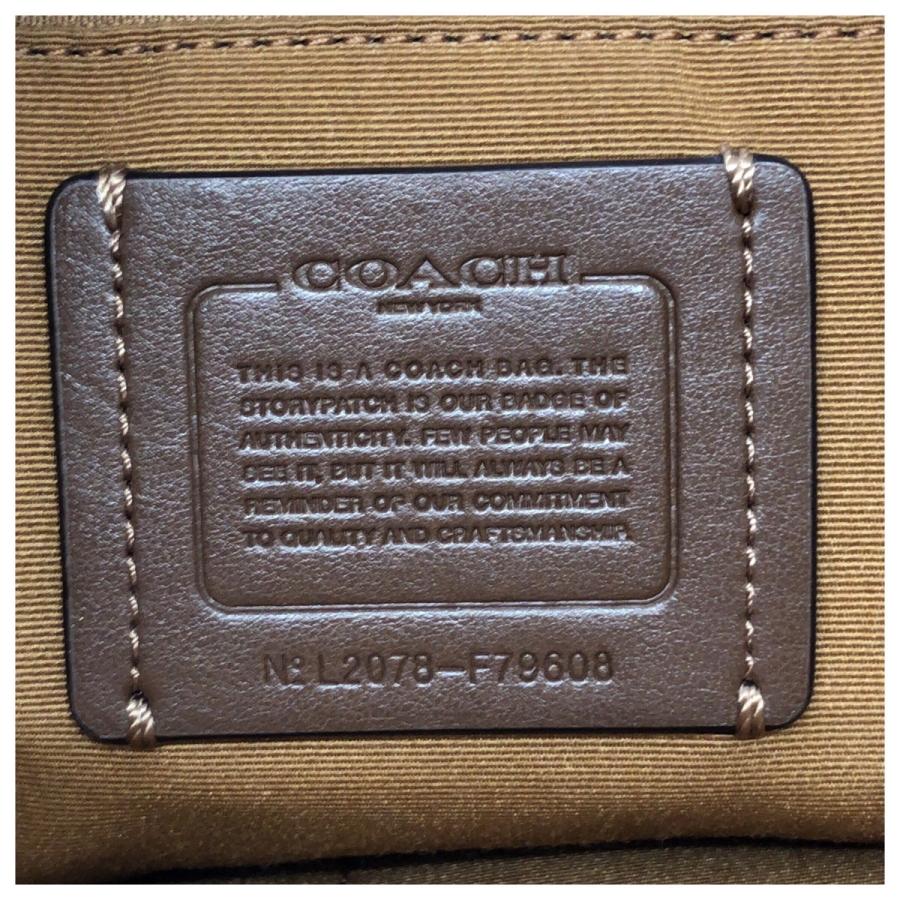 美品 COACH コーチ ギャラリー オフホワイト ゴールド金具 レザー F79608 トートバッグ ショルダーバッグ レディース 601886 | COACH | 03